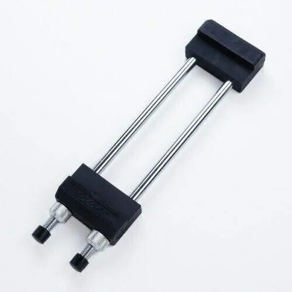 Whetstone Sharpener Holder Jig, 11.3"X2.8" Iron & Rubber