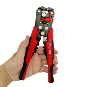 Professional Electrician's Automatic Wire Stripper - Multi-Function, 24-10AWG Range, Quick Peel & Cut Cable Crimping Tool with Non-Slip Grip for Home Improvement, Appliance Repair & Auto Maintenance, Electrician's, Manual Tools