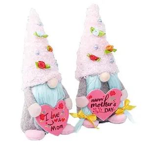 Santa's Workshop Inc. 9" Mother's Day Gnome, Set of 2