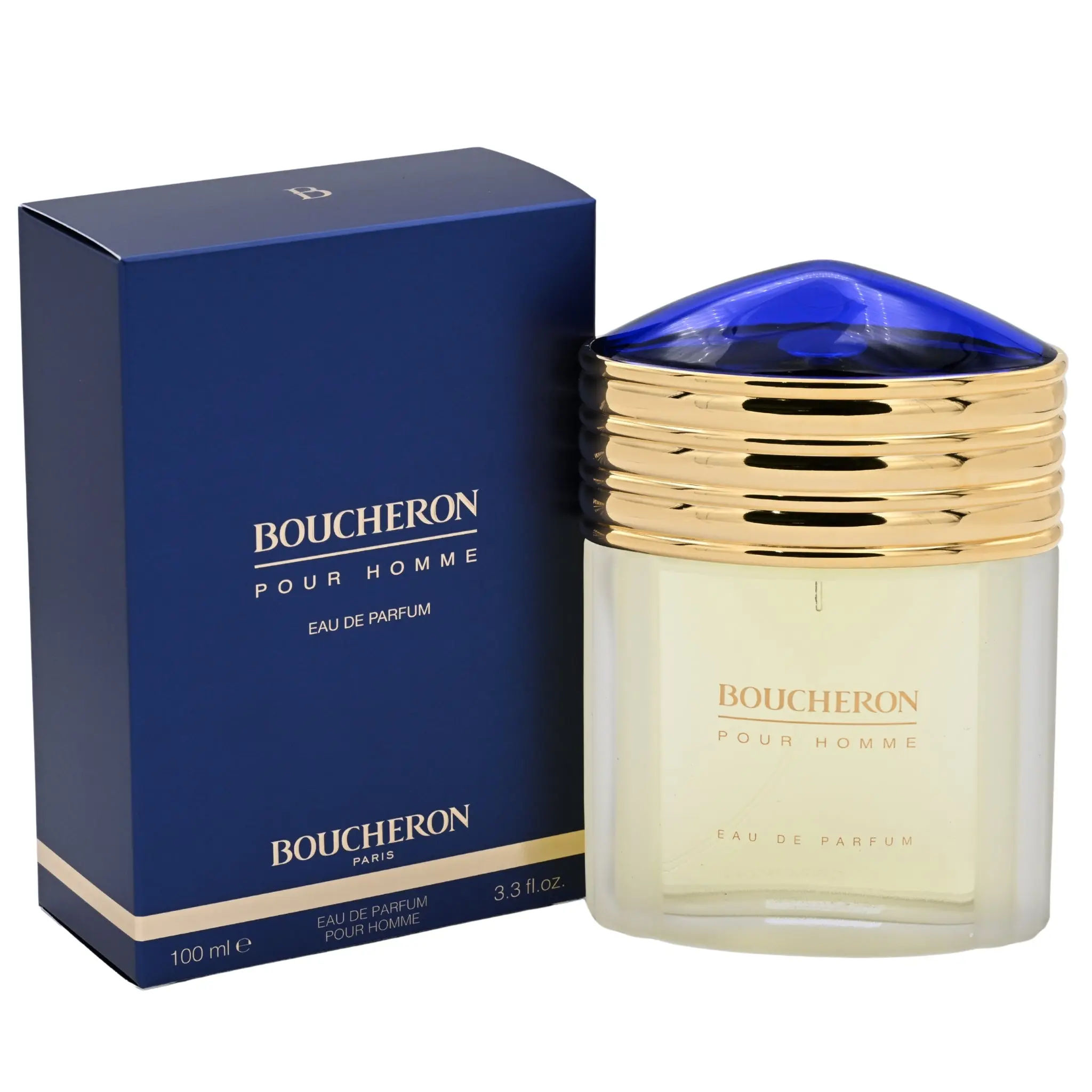 Boucheron Men's EDP Perfume - 3.3 fl oz, Elevated Ultra-Luxe Luxury-Inspired Perfume-Inspired Fragrance, Aromatic Bergamot Citrus Scent with Rich Spicy Notes & Woody Finish, New in Box, Elevated Men's Fragrance, Ultra-Luxe Men's Fragrance