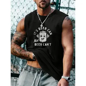 Playful beer themed vest for beer enthusiasts