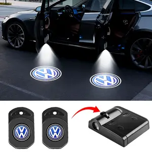 Volkswagen Car Door Welcome Lights, High Definition Logo Projection, Fits Passat/lamando/tiguanl, Exterior Decoration Accessories