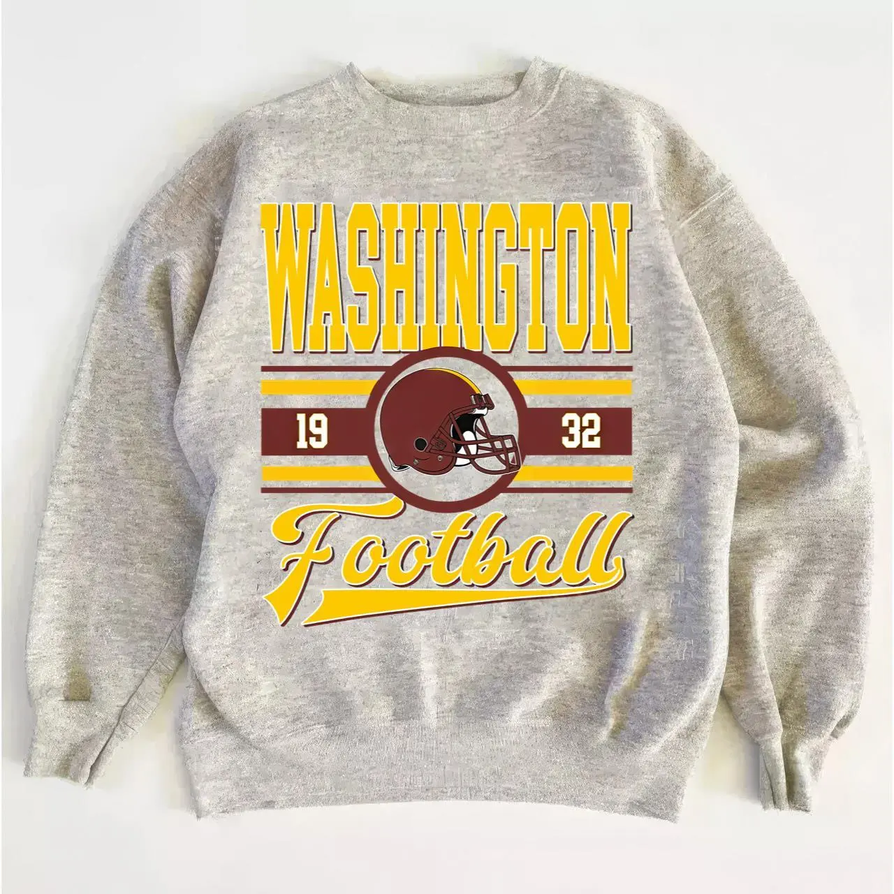 Washington Football Vintage Sweatshirt, Retro Crewneck Fan Gift Apparel