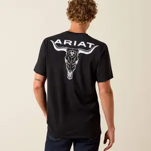 Ariat Mens Stipple Steer Classic Fit T-Shirt