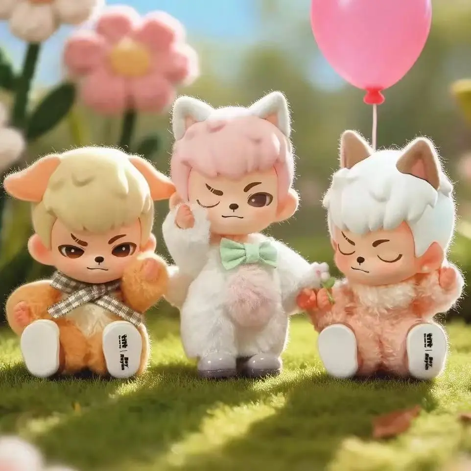 Wanunbox RAYAN Collectible Figure - "No Puppies No World Series" Themed, Unboxing Stress Relief Toy, Classic & Novelty Hobby Item, Collectible Figures