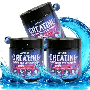 Blueberry Monohydrate Dietary Supplement Gummies 5000mg | Fitness Energy & Muscle Support