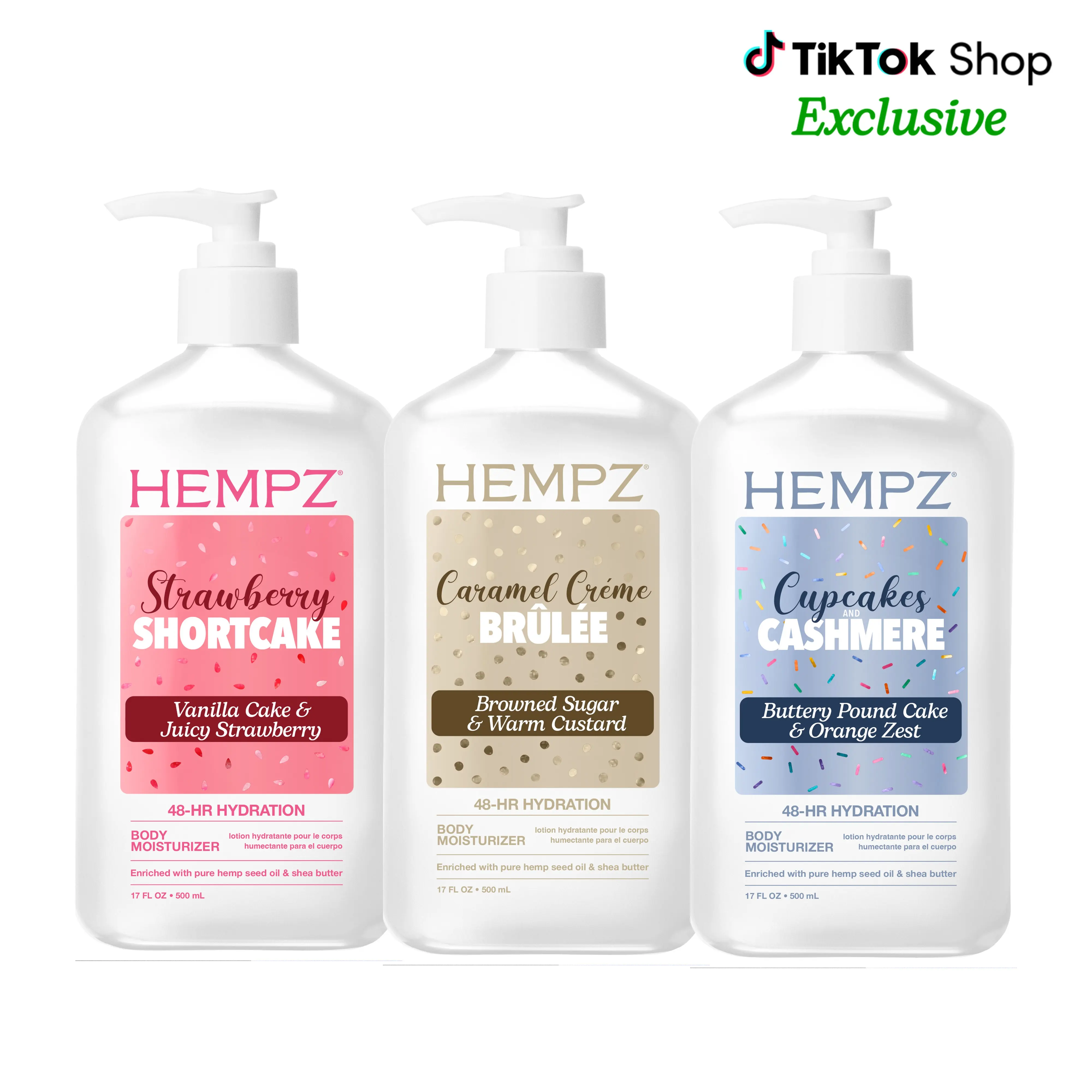 Hempz Exclusive Indulgence Moisturizing Lotion Bundle
