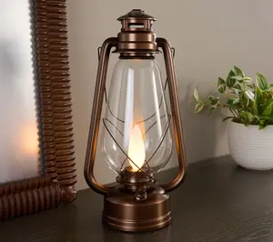 Bethlehem Lights 15" Oil Lantern with Flame Control
