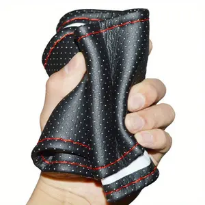 Car Steering Wheel Braid Cover Needles And Thread Artificial Leather Car Covers Suite Hand sewing handle cover Auto Accessories