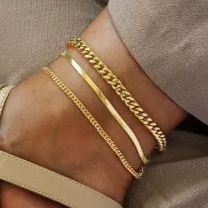 Snake Stainless Steel Anklet