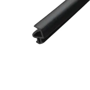 Sealing strip for aluminum alloy windows, flat-bottom windproof strip for thermal break aluminum, gap sealing strip, windproof and soundproof strip