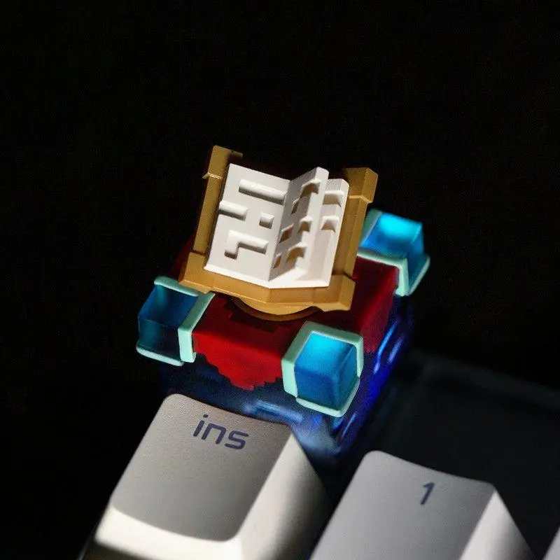 My world enchantment stand transparent mechanical keyboard keycaps single personalized creative keyboard cap replacement keycaps ESC