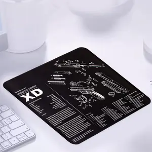 Creative Design Gaming Mouse Pad, Made for Gaming, Non-slip Rubber Base Stitched Edge Desk Pad Suitable for Desk Laptop Desktop, Office Desk Accessories