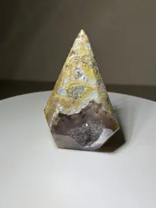 Brazilian Druzy Agate, Diamond Shaped