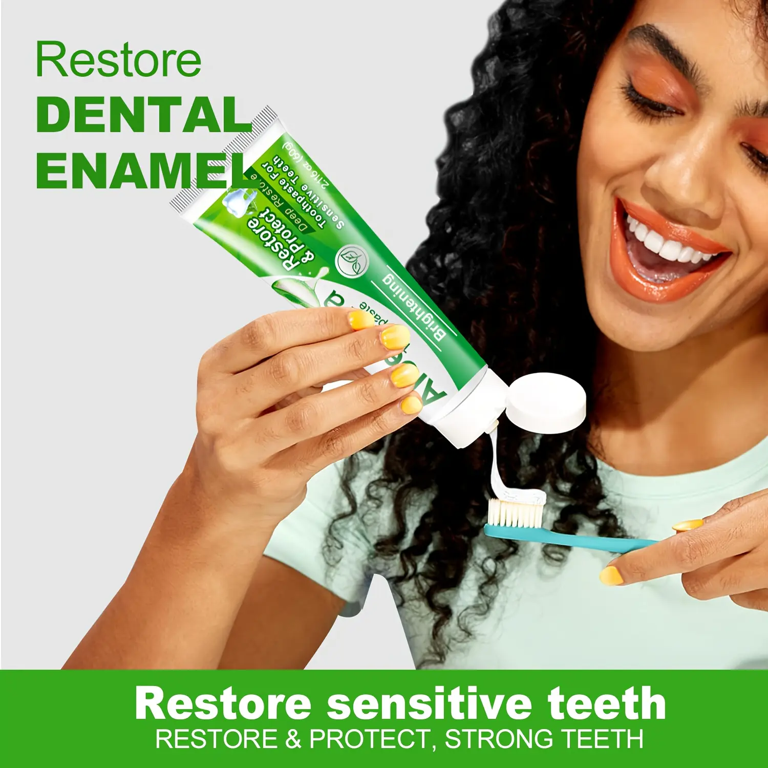 Aloe Dent Aloe Vera Whitening Toothpaste, Fluoride-Free, Gentle, Natural  Action, Natural Ingredients, Vegan, Cruelty-Free, No Sls, Healthy Gums, 60g  - TikTok Shop