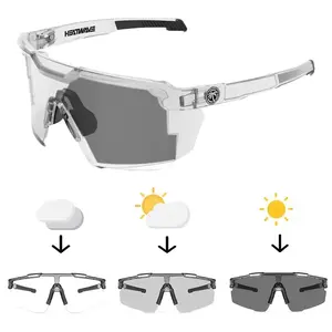 Photochromic Polarized Z87+ Safety glasses, Oversized Y2K Vintage Aviator Sunglasses for Men & Women UV400 Eyewear Ideal for Sports, Fishing, Golf, Cycling, and Driving