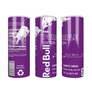 RB The Purple Edition Acai Berry Tumbler, Gift for Friends, Funny 20oz Skinny Tumbler, Birthday Gift Ideas for him/HER