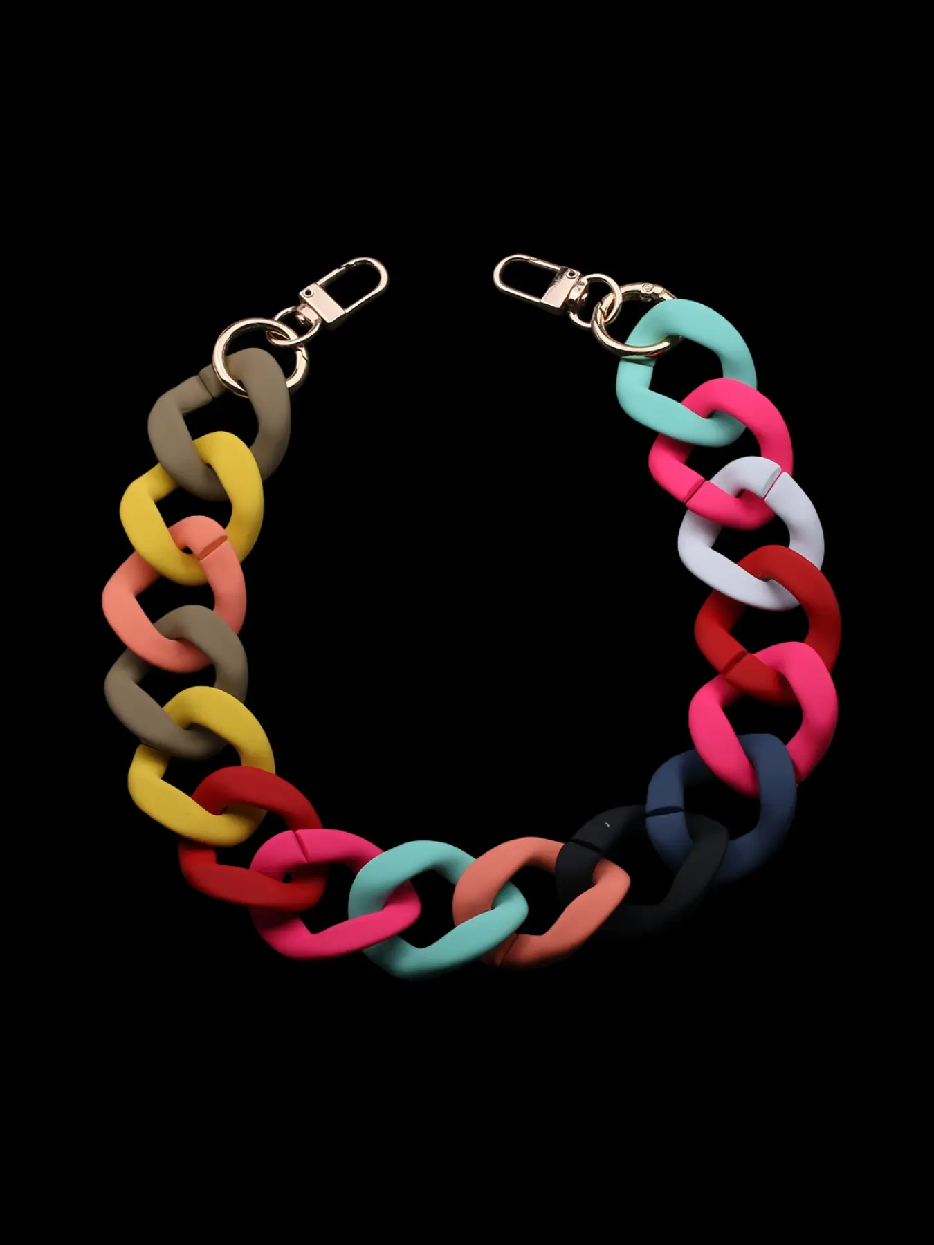 Acrylic Handbag Chain, Fashionable Purse Strap, Short Handle Design, Handbag Accessory, Bag Chains for Handbags, Purse Accessories, Ideal for Luxurious Bags & Crafting Projects