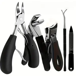 Toenail Clipper Set, Nail Care Tools, Precision Toe Nippers & Trimmers, Durable Stainless Steel Design, Essential Footcare Kit, Basic Nail Tools, Nail Supplies Equipment