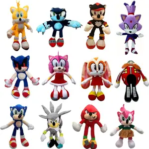 New Super Sound Mouse Super Sonic Plush Toy Sonic Cartoon Plush Toy Doll Backpack Doll