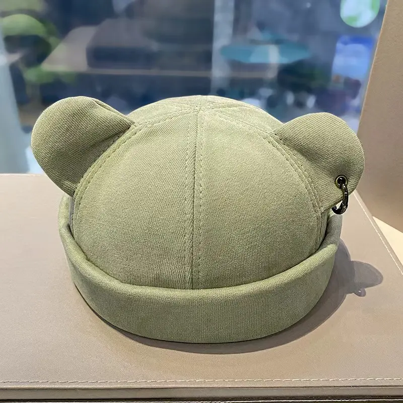 Green Bean (with Earrings)