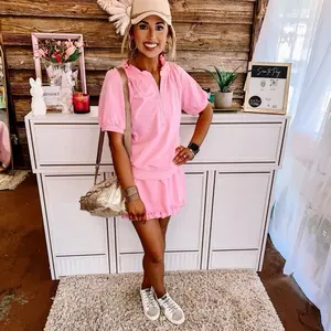 Pink Ruffle Set Clothes