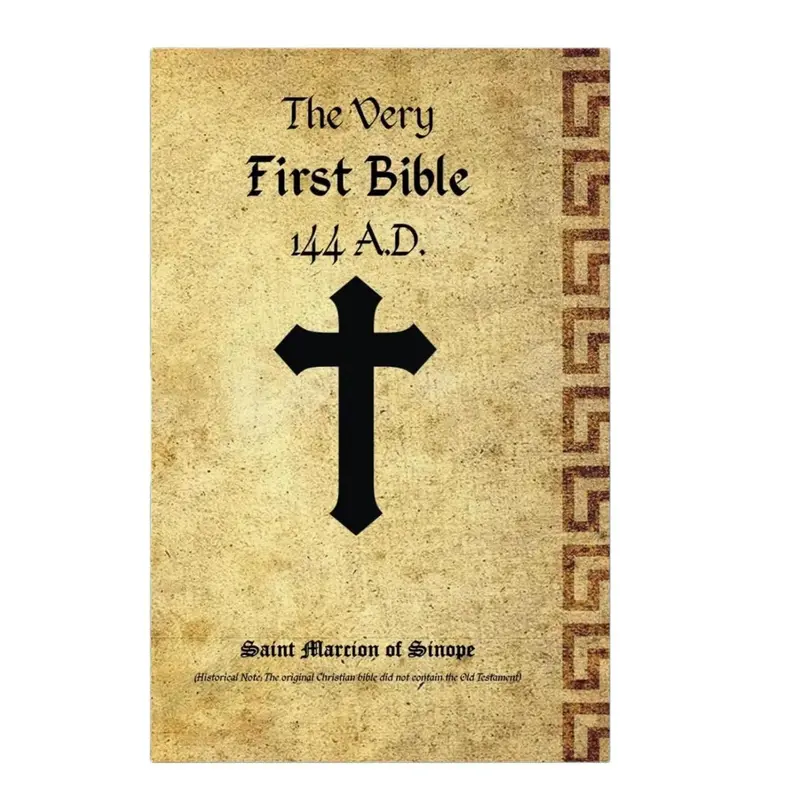 The Very First Bible: 144 AD Unedited English Paperback Christian Book - Apostle Paul’s Gospel, Scriptural Chapters, Study Guide Aid, Illustrations, Cryptographic Key, 256 Pages, 144AD Text View, See Edits 325 AD, Christianity Studies Reference