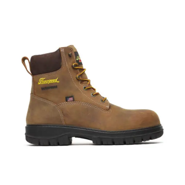Thorogood Genesis Men's 6-inch Nano Toe Electrical Hazard Waterproof Work Boot