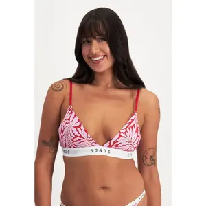 Bonds Originals Bralette Womens Fabric Soft Soft Womenswear Adjustable Essential Everyday Light Loungewear Comfy