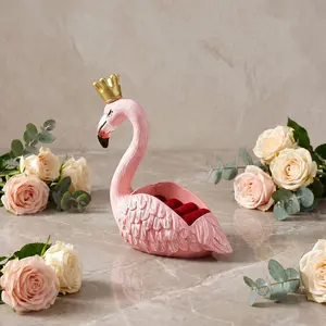 Resin Firebird Shape Jewelry Display Box, Ideal for Rings and Earrings, Perfect for Home Decor and Special Events