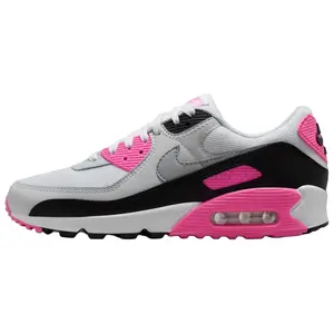 Nike Wmns Air Max 90 'White Pink Glow Black'
