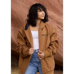 Insulated Serve God Canvas Jacket