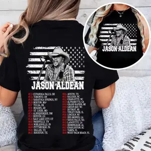 Jason Aldean Full Throttle Tour 2025 Png  Country Music Concert Tee  Tour Dates  Fans Gift  Country Music Shirt  Aesthetic Concert T shirt