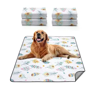 【Clear the goods】2 Pack 48”X48“ Washable Pee Pads For Dogs, Ultra-Absorbent And Leak-Proof Whelping Pads, Non-Slip Reusable Puppy Pads, Waterproof Puppy Training Pads For Playpen, Crate, Housebreak, Bed, Pet Supplies, Dog Stuff, Machine Washable