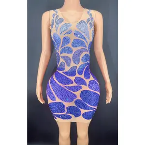 Valentines Dress Blue