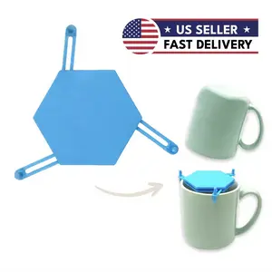 Mug Organizing Stackers (set of 6) - drinkware organization, one size fits all Washable Reusable Reuse Cup Tumbler Ceramic Coffee