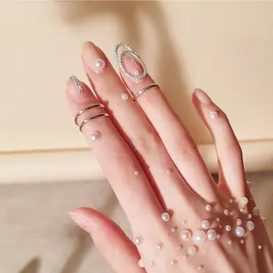 Trendy Cold Nail Ring with Unique Personality Design