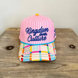 Kingdom Over Culture Puff Embroidered Hat