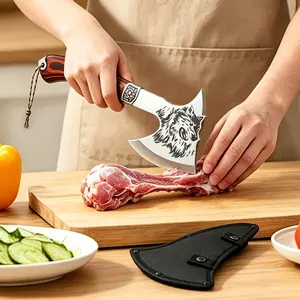 Kitchen Meat Cleaver,Steak Chopping Knife,Kitchen Utensils,Household Camping Kitchen Utensils