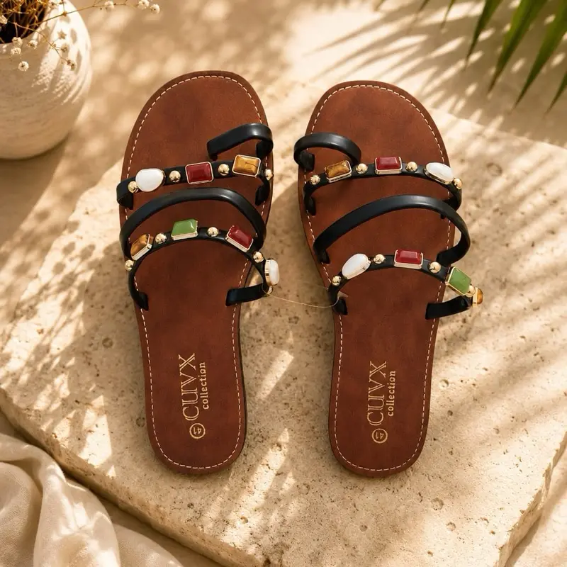 Women's Casual Beautiful Sandals, Women's Footwear Walking Shoes