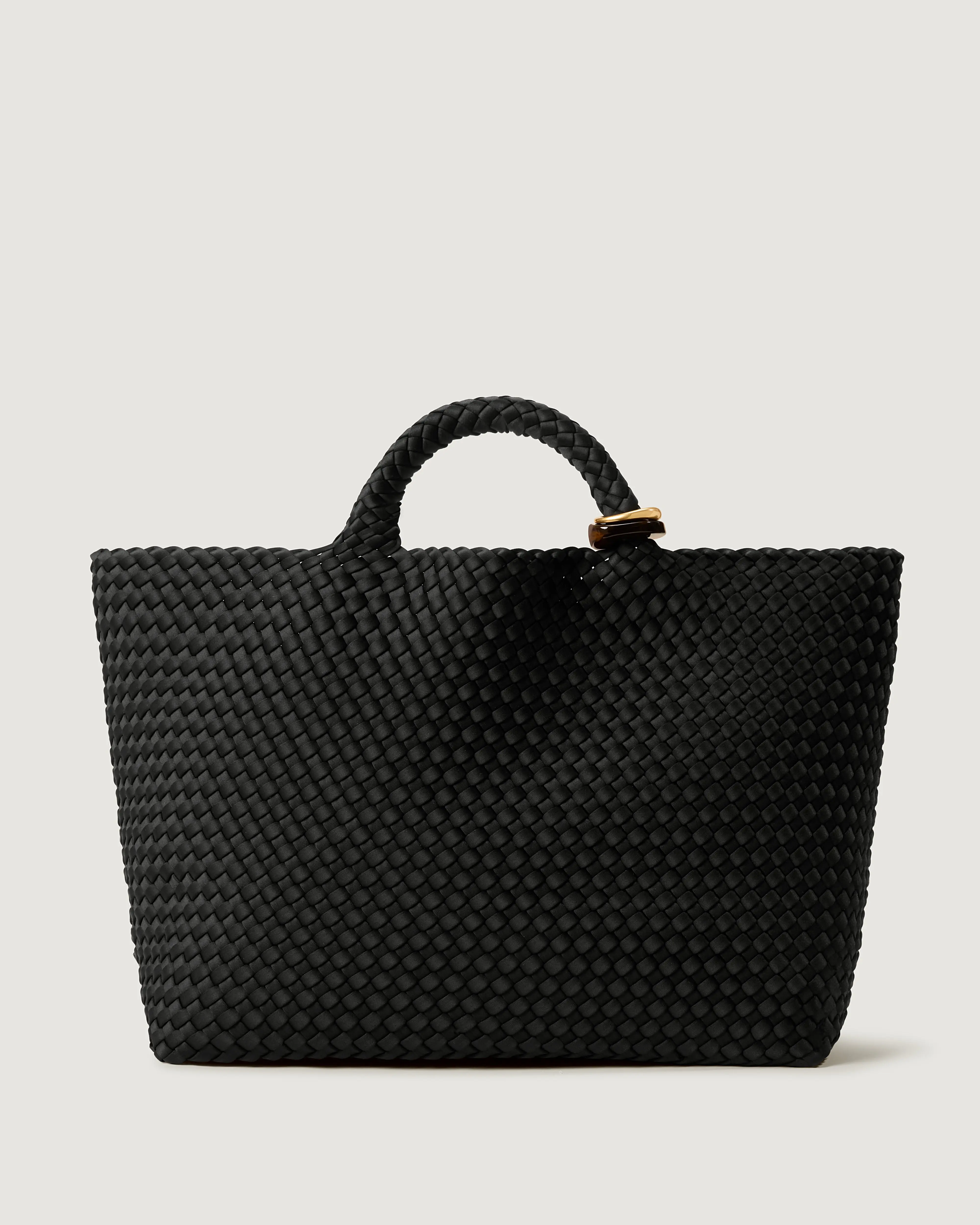 St. Barths Large Tote Beads | Onyx