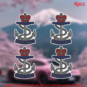 Royal Navy Sticker-Car stickers for doors, windows, laptops, luggage, furniture and bumpers-durable adhesive vinyl material