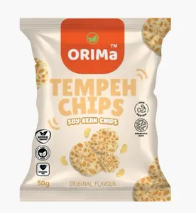 Orima Soy Beans Chips Original Flavor, 1.8 oz (50 gm)