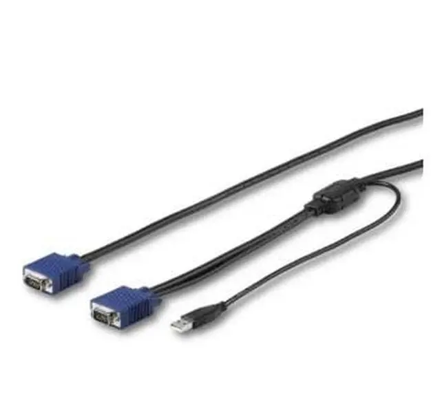 StarTech RKCONSUV6 KVM Console Cable - 6 ft USB Rackmount Cable with Nickel Plating Connectors for KVM Switches (Computers & Office Network Components)