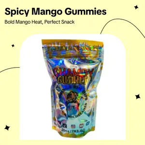 gringas spicy manguitos gummies chamoy candy , soft and delicious Juicy Snack