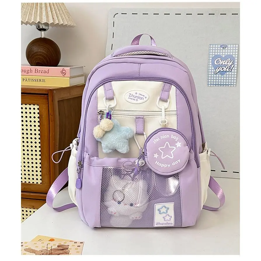 Purple large size+2 pendants