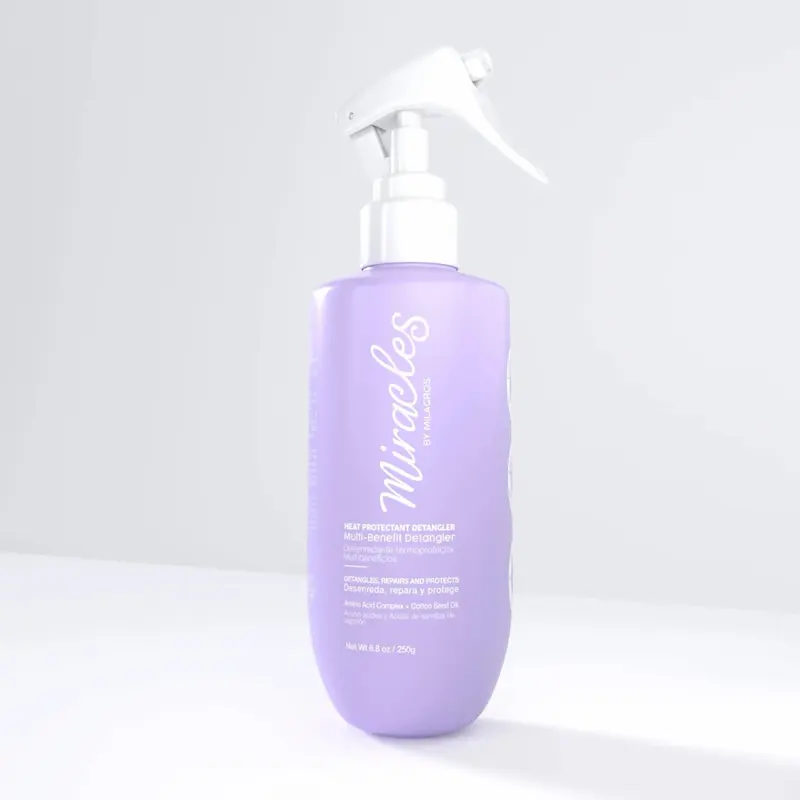 Milagros desenrredante termoprotector - Multibenefit Detangling Hair Serum, Haircare Treatment for Smooth, Manageable Hair, Natural Hair Care, Hair Protection