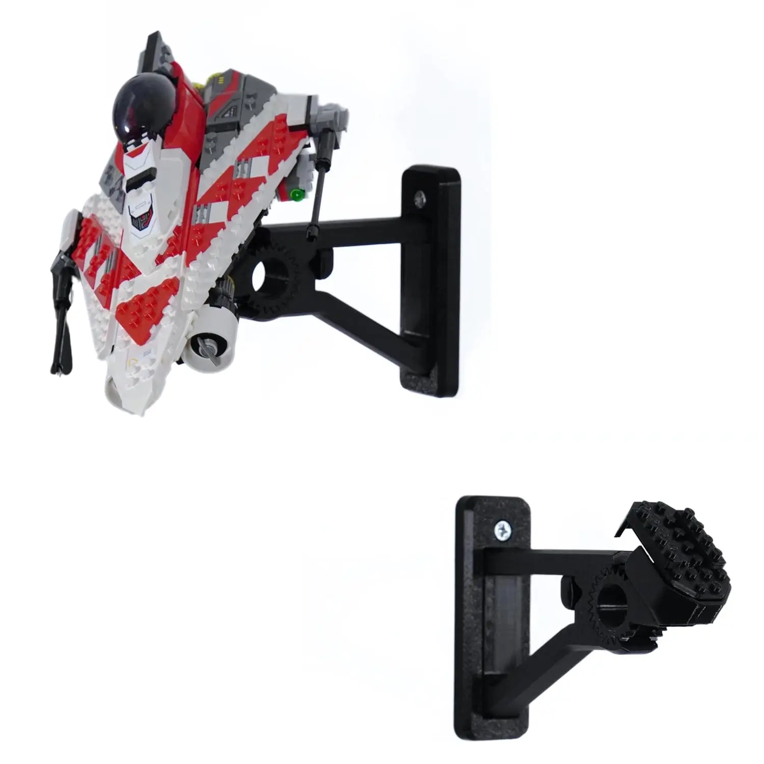 Wall Mount for Lego Star Wars 75388 Jedi Bob's Starfighter – Secure & Stylish Display, Easy Installation