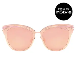 Candy - Rose Gold Cat Eye Sunglasses