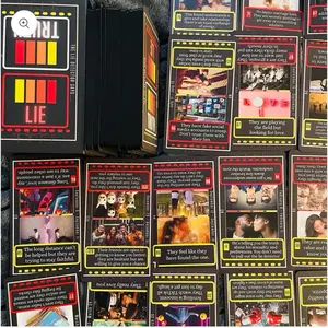 Lie Detector Oracle Deck 120 Matte Cards Upright/Reversals Box - Perfect for Beginners & Advanced Readers